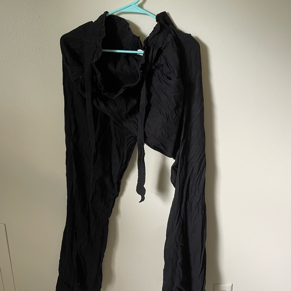 Rewind Charcoal Textured Pants